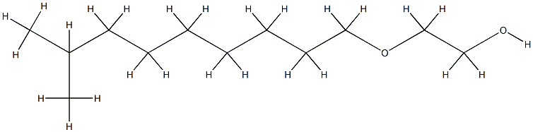 Poly(oxy-1,2-ethanediyl), alpha-isodecyl-omega-hydroxy- Structure