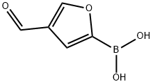 4-FORMYLFURAN-2-BORONIC ACID Structure