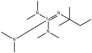 t-Amylimidotris(dimethylamido)tantalum(V) TAIMATA Structure