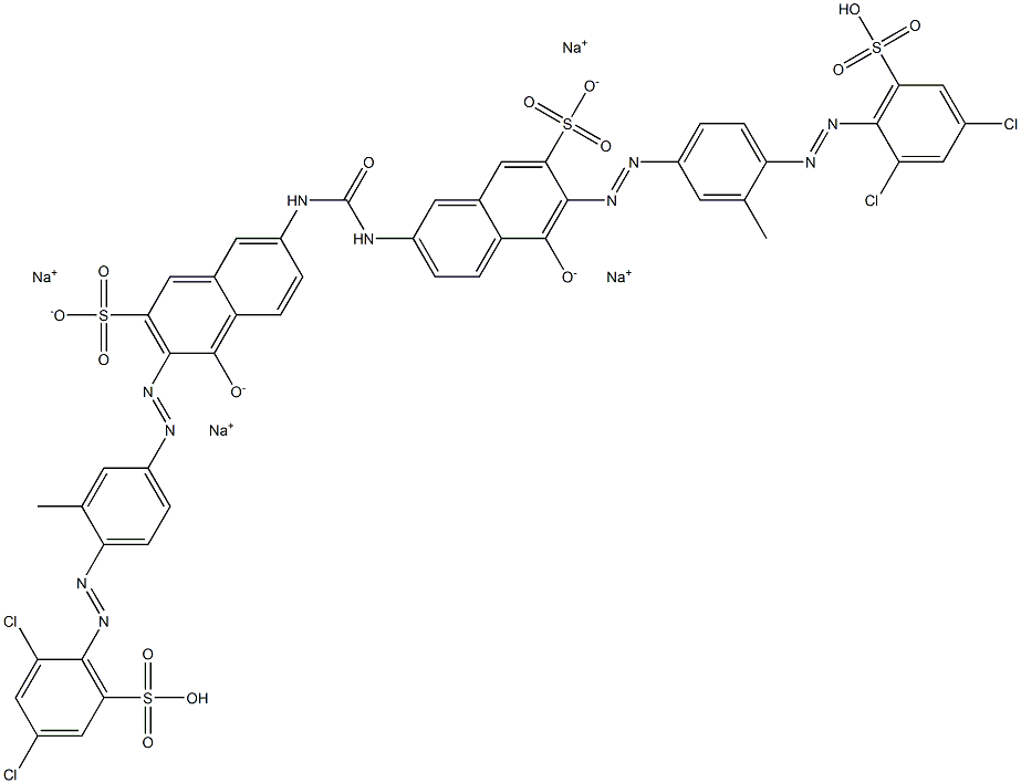 Direct red 194 (C.I. 35785) Structure
