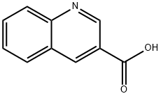 3-Quinolinecarboxylic acid Structure