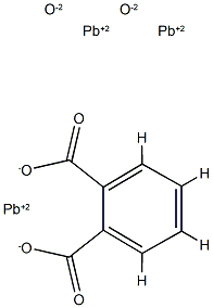 Dibasic Lead Phthalate Structure