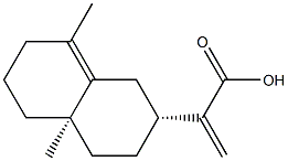 Isocostic acid Structure