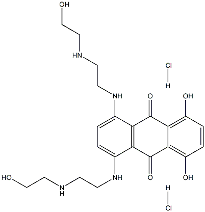 Mitoxantrone hydrochloride Structure