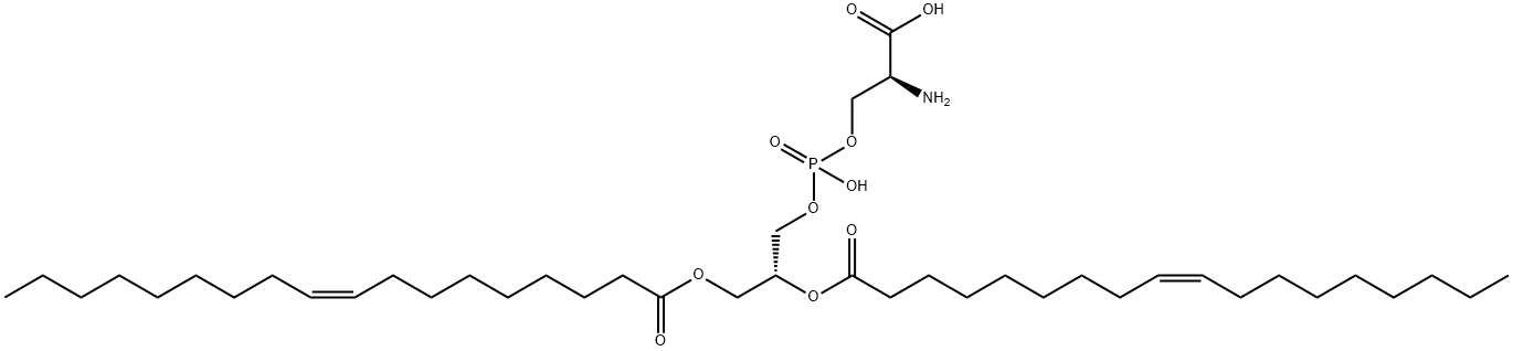 1,2-dioleoylphosphatidylserine Structure