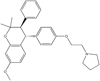 Ormeloxifene Structure