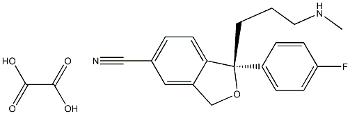 S-DesMethyl CitalopraM Ethanedioate Structure