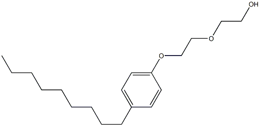 Nonylphenoxypoly(ethyleneoxy)ethanol Structure