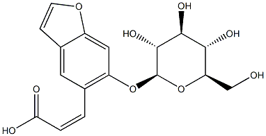 Psoralenoside Structure