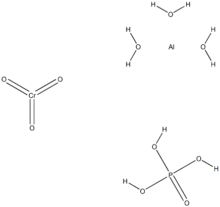 Phosphoric acid, reaction products with aluminum hydroxide and chromium oxide (CrO3) Structure