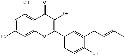 Isolicoflavonol Structure