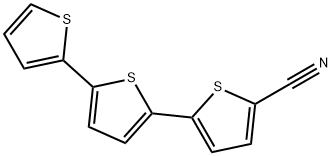 2,2':5',2''-Terthiophene-5-carbonitrile Structure