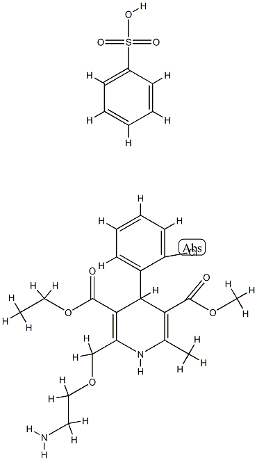 Amlodipine Besylate Structure