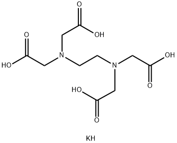 Tripotassium hydrogen ethylenediaminetetraacetate Structure