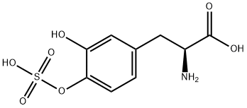 L-DOPA-4'-Sulfate Structure