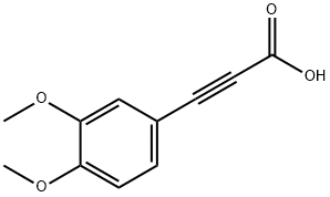 3-(3,4-DIMETHOXY-PHENYL)-PROPYNOIC ACID Structure
