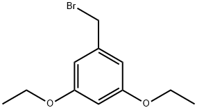1-(bromomethyl)-3,5-diethoxybenzene Structure