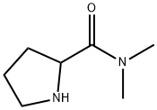 2-Pyrrolidinecarboxamide,N,N-dimethyl-(9CI) Structure
