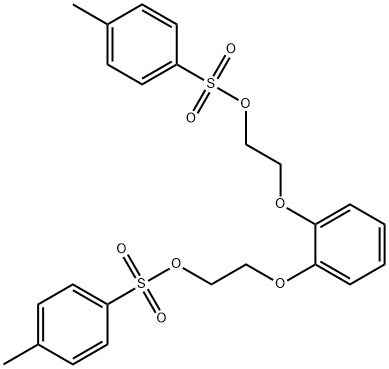 (1,2-phenylenebis(oxy))bis(ethane-2,1-diyl)bis(4-methylbenzenesulfonate) Structure