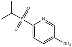3-Pyridinamine,6-[(1-methylethyl)sulfonyl]-(9CI) Structure