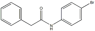 N-(4-bromophenyl)-2-phenylacetamide Structure