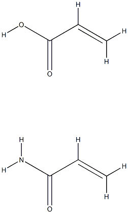 Poly(acrylamide-co-acrylic acid) Structure