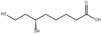 S-(-)-Dihydrolipoic Acid Structure