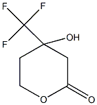4-HYDROXY-4-(TRIFLUOROMETHYL)TETRAHYDRO-2H-PYRAN-2-ONE Structure