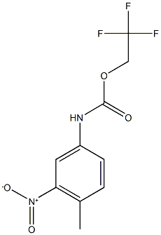 2,2,2-trifluoroethyl 4-methyl-3-nitrophenylcarbamate Structure