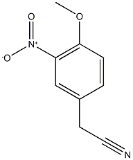 2-(4-methoxy-3-nitrophenyl)acetonitrile Structure