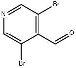 3,5-Dibromopyridine-4-carboxaldehyde Structure