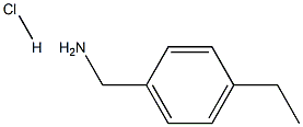 (4-ethylphenyl)methanamine hydrochloride Structure