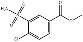 Benzoic acid, 3-(aminosulfonyl)-4-chloro-, methyl ester Structure