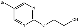 2-((5-bromopyrimidin-2-yl)oxy)ethan-1-ol Structure