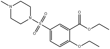 Ethyl 2-ethoxy-5-((4-methylpiperazin-1-yl)sulfonyl)benzoate Structure
