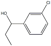 1-(3-chlorophenyl)propan-1-ol Structure