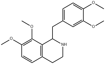 1-(3,4-dimethoxy-benzyl)-7,8-dimethoxy-1,2,3,4-tetrahydro-isoquinoline Structure