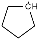 cyclopentyl radical Structure