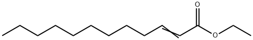 dodec-2-enoic acid ethyl ester Structure