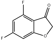 4,6-difluoro-2,3-dihydro-1-benzofuran-3-one Structure