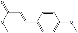 Methyl p-methoxycinnamate Structure