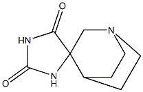 2'H,5'H-spiro[4-azabicyclo[2.2.2]octane-2,4'-imidazolidine]-2',5'-dione Structure
