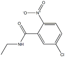 5-chloro-N-ethyl-2-nitrobenzamide Structure
