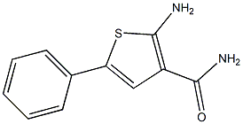 2-Amino-5-phenyl-3-thiophenecarboxamide ,97% Structure