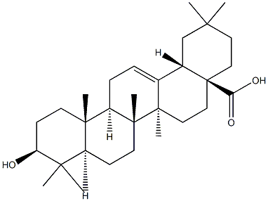 Oleanolic acid Structure