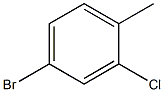2-chloro-4-bromotoluene Structure