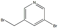 3-bromo-5-(bromomethyl)pyridine Structure