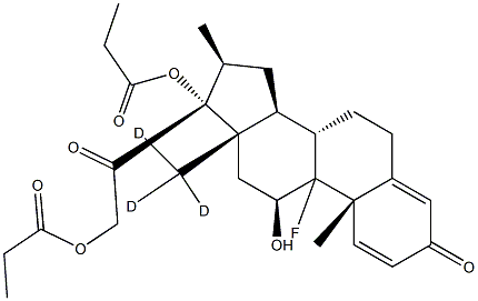 Betamethasone-d3 Structure