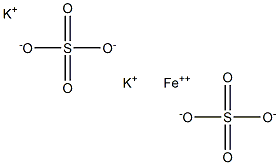 Dipotassium iron(II) sulfate Structure