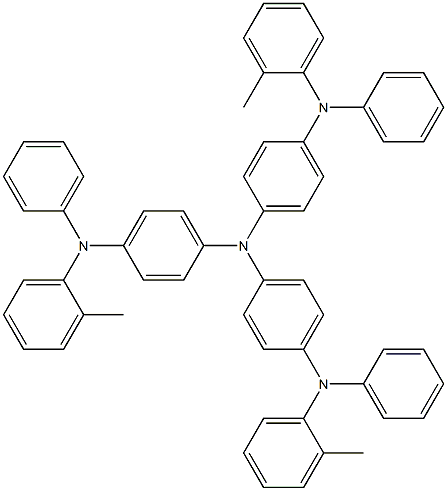 1,4-BENZENEDIAMINE, N1-(2-METHYLPHENYL)-N4,N4-BIS[4-[(2-METHYLPHENYL)PHENYLAMINO]PHENYL]-N1-PHENYL- Structure